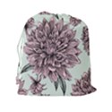 Flowers Drawstring Pouch (XXL) View2