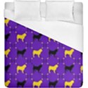 Elegant Pugs Duvet Cover (King Size) View1