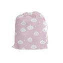 Kawaii cloud pattern Drawstring Pouch (Large) View1