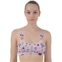 Seamless Bakery Vector Pattern Line Them Up Sports Bra View1