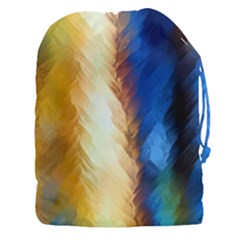 Abstract Paint Smears Drawstring Pouch (3xl) by Vaneshart