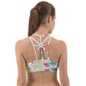 Vector Seamless Pattern With Pineapples Back Web Sports Bra View2