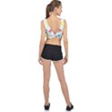 Vector Seamless Pattern With Pineapples V-Back Sports Bra View2