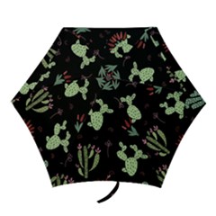 Cartoon African Cactus Seamless Pattern Mini Folding Umbrellas by Vaneshart