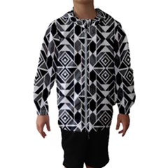 Graphic Design Decoration Abstract Seamless Pattern Kids  Hooded Windbreaker by Vaneshart