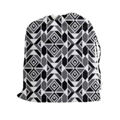 Graphic Design Decoration Abstract Seamless Pattern Drawstring Pouch (2xl) by Vaneshart