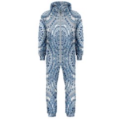 Boho Pattern Style Graphic Vector Hooded Jumpsuit (men)  by Sobalvarro