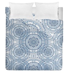 Boho Pattern Style Graphic Vector Duvet Cover Double Side (queen Size) by Sobalvarro