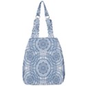 Boho Pattern Style Graphic Vector Center Zip Backpack View1
