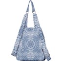Boho Pattern Style Graphic Vector Center Zip Backpack View2