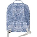Boho Pattern Style Graphic Vector Double Compartment Backpack View3