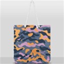 Camouflage Background Textile Uniform Seamless Pattern Full Print Rope Handle Tote (Large) View2