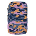Camouflage Background Textile Uniform Seamless Pattern Waist Pouch (Large) View1