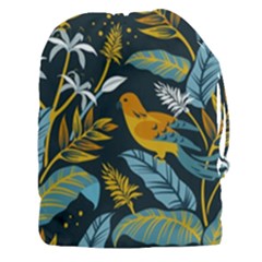 Birds Nature Design Drawstring Pouch (3xl) by Vaneshart