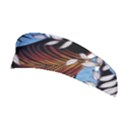 Trending Abstract Seamless Pattern With Colorful Tropical Leaves Plants Black Stretchable Headband View1