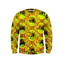 Cut Glass Beads Kids  Sweatshirt by essentialimage