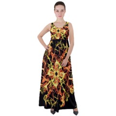 Ablaze Empire Waist Velour Maxi Dress by litana
