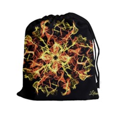 Ablaze Drawstring Pouch (2xl) by litana