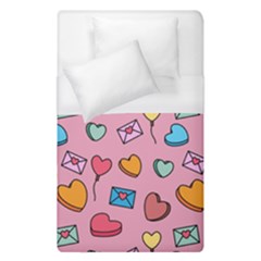 Candy Pattern Duvet Cover (single Size) by Sobalvarro