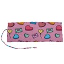 Candy Pattern Roll Up Canvas Pencil Holder (S) View1