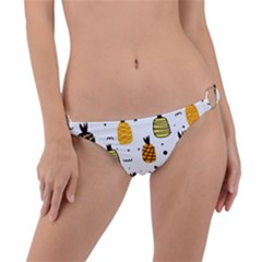 Pineapples Ring Detail Bikini Bottom by Sobalvarro