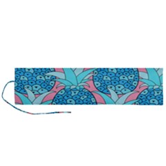Pineapples Roll Up Canvas Pencil Holder (l) by Sobalvarro
