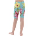 Hibiscus Kids  Mid Length Swim Shorts View2