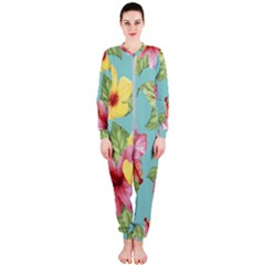 Hibiscus Onepiece Jumpsuit (ladies)  by Sobalvarro
