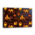 Funny Halloween Design Deluxe Canvas 18  x 12  (Stretched) View1