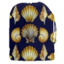 Snails See Shells Golden Drawstring Pouch (3XL) View1