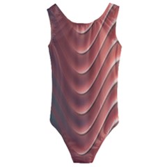 Texture Digital Painting Digital Art Kids  Cut-out Back One Piece Swimsuit by Vaneshart