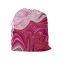 Liquid Marble Trending Abstract Paint Drawstring Pouch (XL) View2