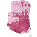 Liquid Marble Trending Abstract Paint Full Print Backpack View3