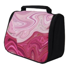 Liquid Marble Trending Abstract Paint Full Print Travel Pouch (small) by Vaneshart