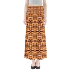 Abstract 48 Full Length Maxi Skirt by ArtworkByPatrick
