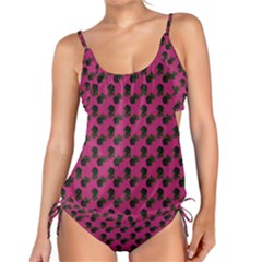 Black Rose Pink Tankini Set by snowwhitegirl
