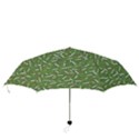 Pepe the Frog Face pattern Green Kekistan meme Folding Umbrellas View3