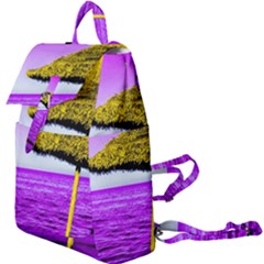 Pop Art Beach Umbrella Buckle Everyday Backpack by essentialimage