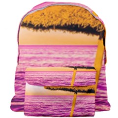 Pop Art Beach Umbrella  Giant Full Print Backpack by essentialimage