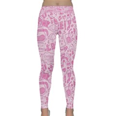 Coffee Pink Classic Yoga Leggings by Amoreluxe