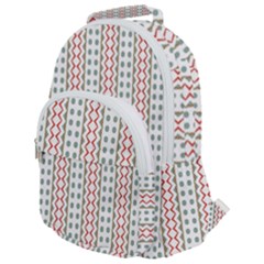 Pattern Line Background Wallpaper Rounded Multi Pocket Backpack by Mariart