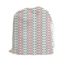 Pattern Line Background Wallpaper Drawstring Pouch (2XL) View1
