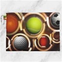 Sport Ball Tennis Golf Football Canvas Cosmetic Bag (XXL) View1