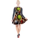 Sport Ball Tennis Golf Football Plunge Pinafore Velour Dress View2