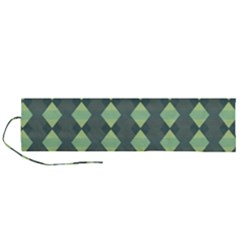Texture Grey Roll Up Canvas Pencil Holder (l) by HermanTelo