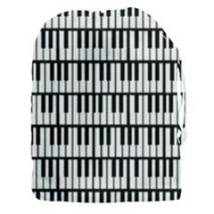 Piano Keys Drawstring Pouch (3xl) by bloomingvinedesign