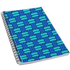 Pattern Graphic Background Image Blue 5 5  X 8 5  Notebook by HermanTelo
