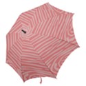 Pattern Texture Pink Hook Handle Umbrellas (Medium) View2