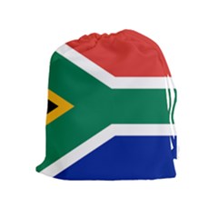 South Africa Flag Drawstring Pouch (xl) by FlagGallery