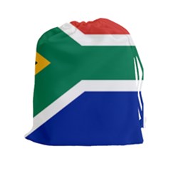 South Africa Flag Drawstring Pouch (2xl) by FlagGallery